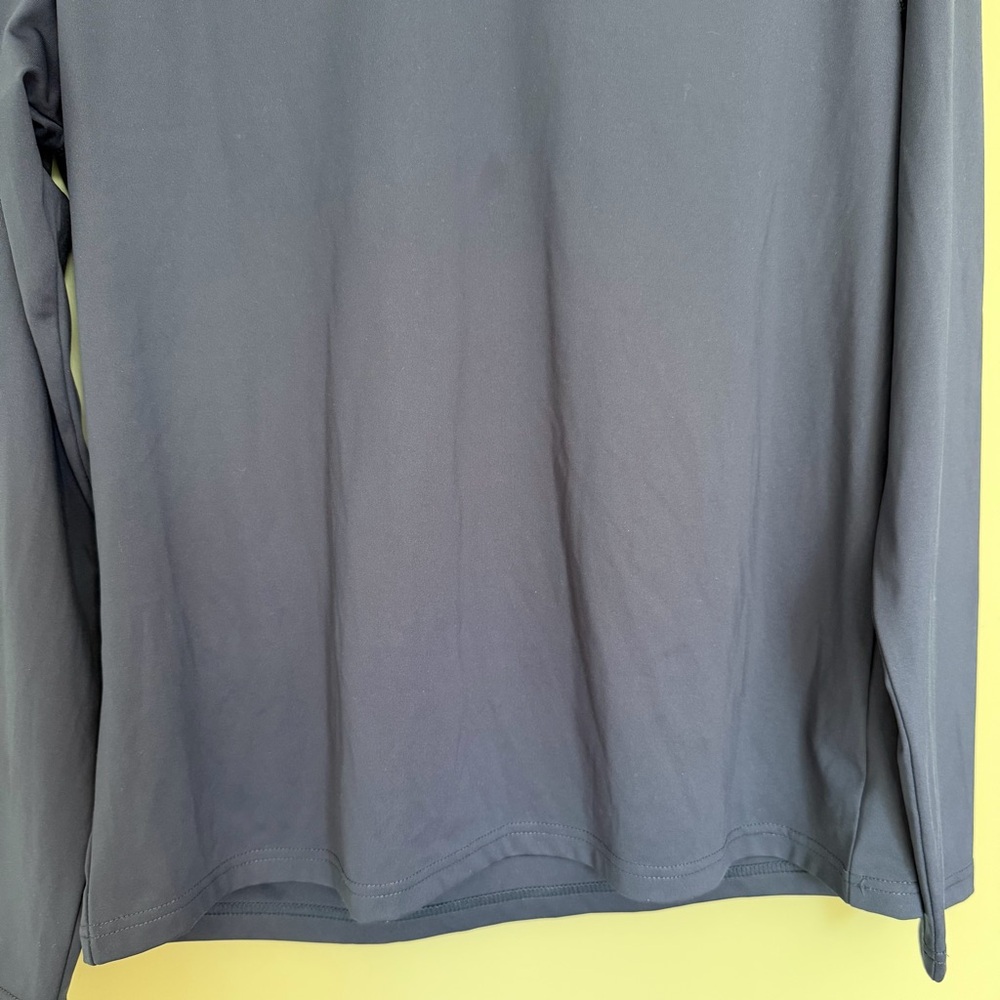 Fair Harbor Anchor Sun Protection 50 Navy Blue Swim Rash Guard Long Sleeve Shirt - Picture 8 of 17